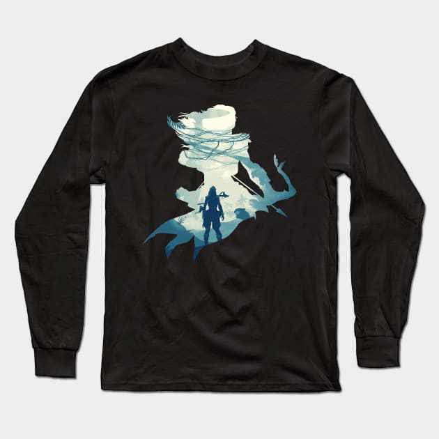 Not Safe To Go Alone Long Sleeve T-Shirt by ramenboy